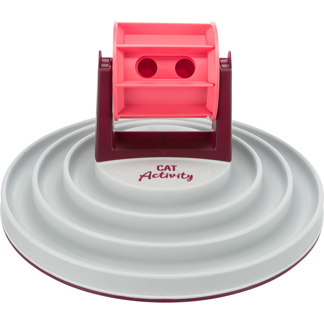 *TRIXIE Jouet Chat Jeu Stratégique Roller Bowl 28cm