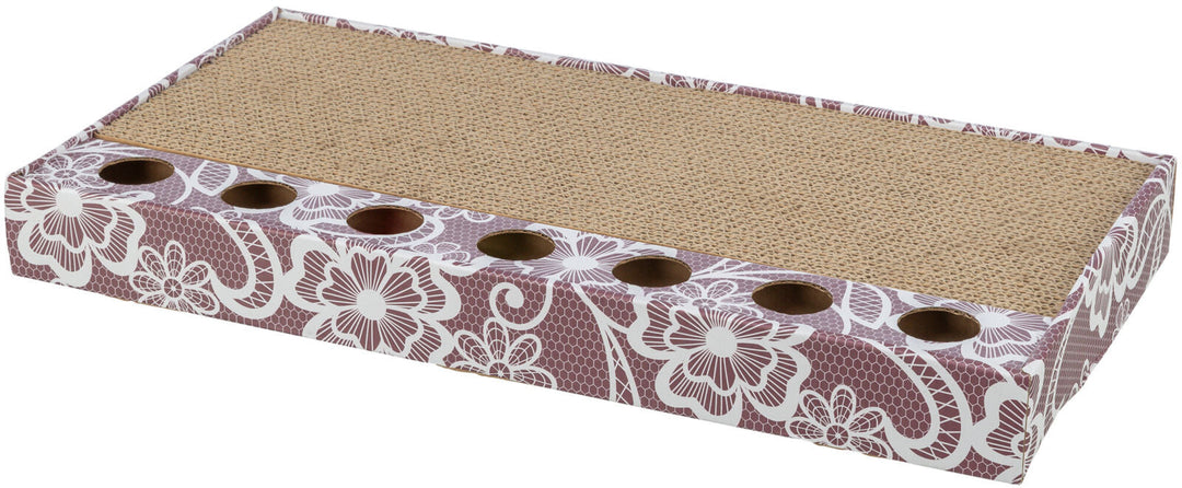 TRIXIE Griffoir Plaque avec 2 Balles 48cm