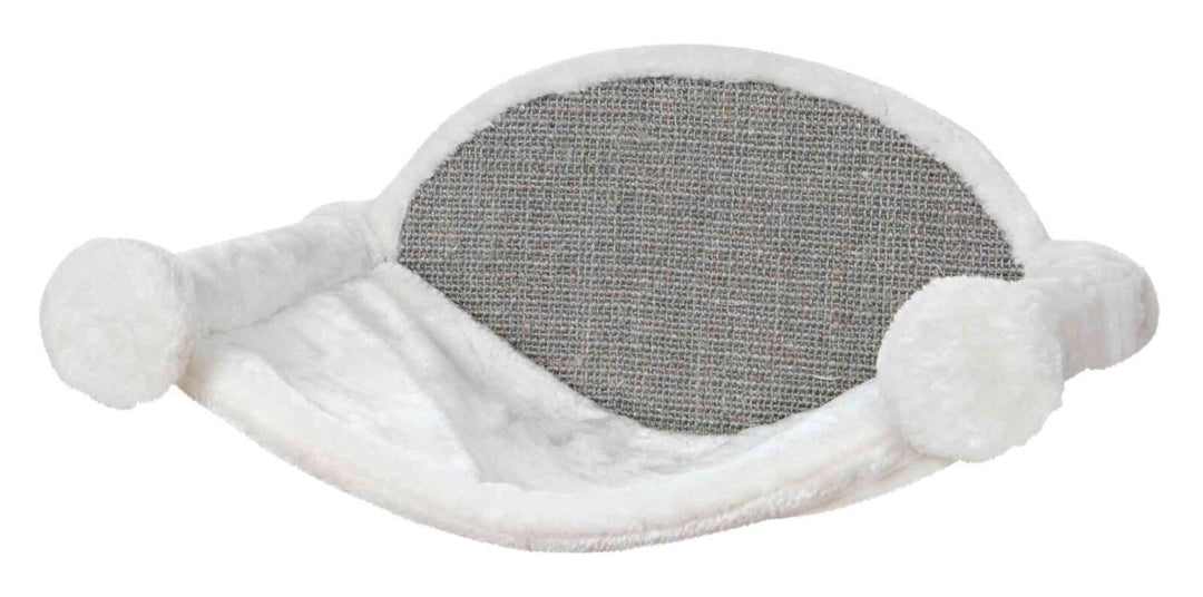 TRIXIE Hamac Mural Blanc & Gris