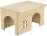 TRIXIE Abri Maison en Bois 15x12x15cm pour Rongeur