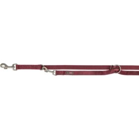 TRIXIE PREMIUM Laisse Adj. XS/S Sangria