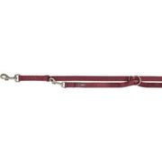 TRIXIE PREMIUM Laisse Adj. XS/S Sangria