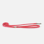 Voir l’image dans la galerie, PETITE PISTACHE Laisse Motif Fleurs Rose