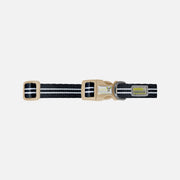 PETITE PISTACHE Collier Motif Rayé Noir XS