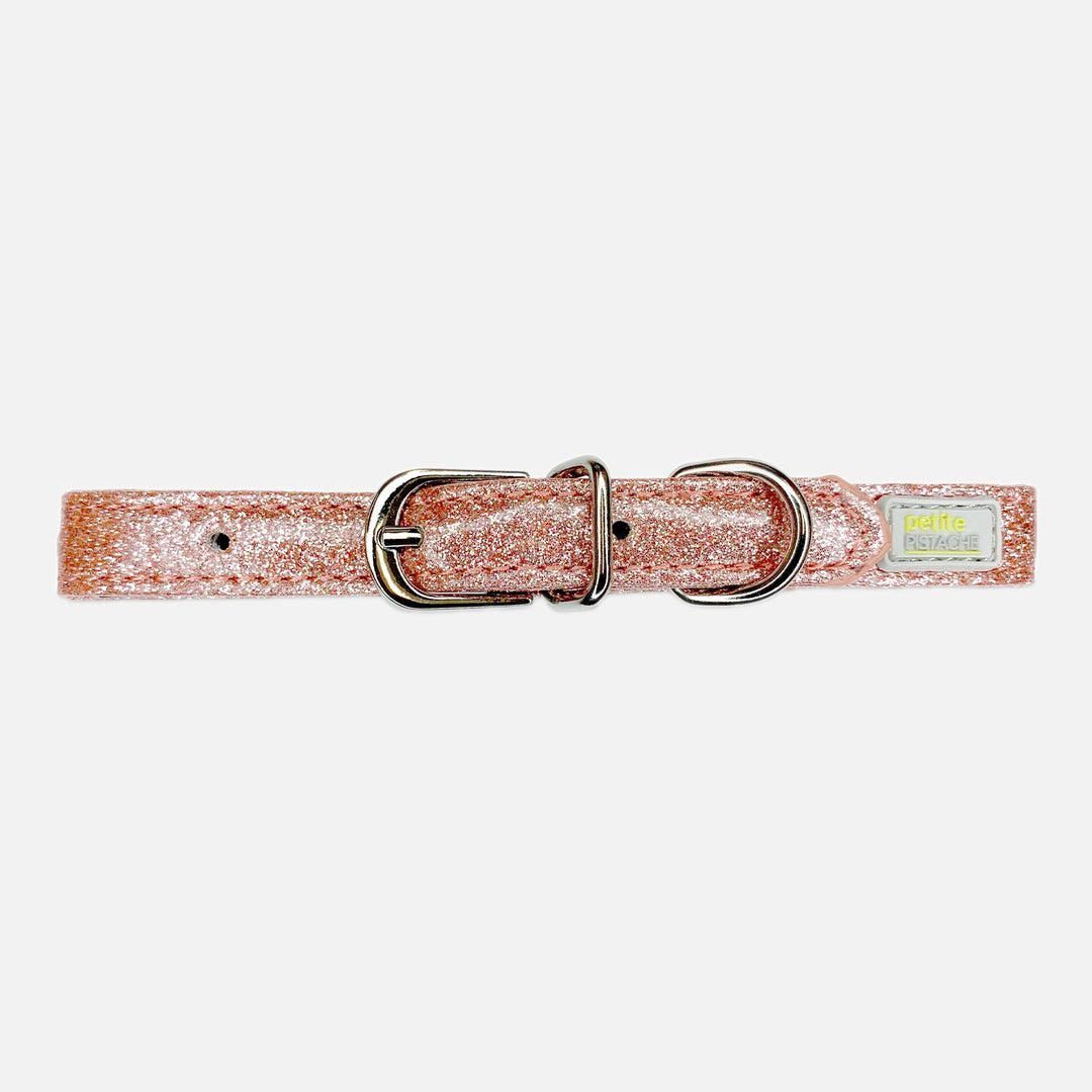 PETITE PISTACHE Collier Scintillant Rose XXS