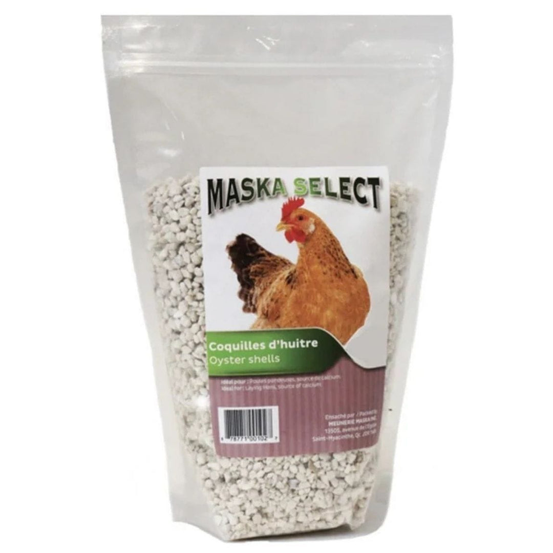 MASKA SELECT Coquille d'Huitre 2kg pour Poules