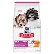 Hill's Science Diet - Poulet et Riz Brun - Nourriture Sèche pour Chiots de Miniatures et Petites Races