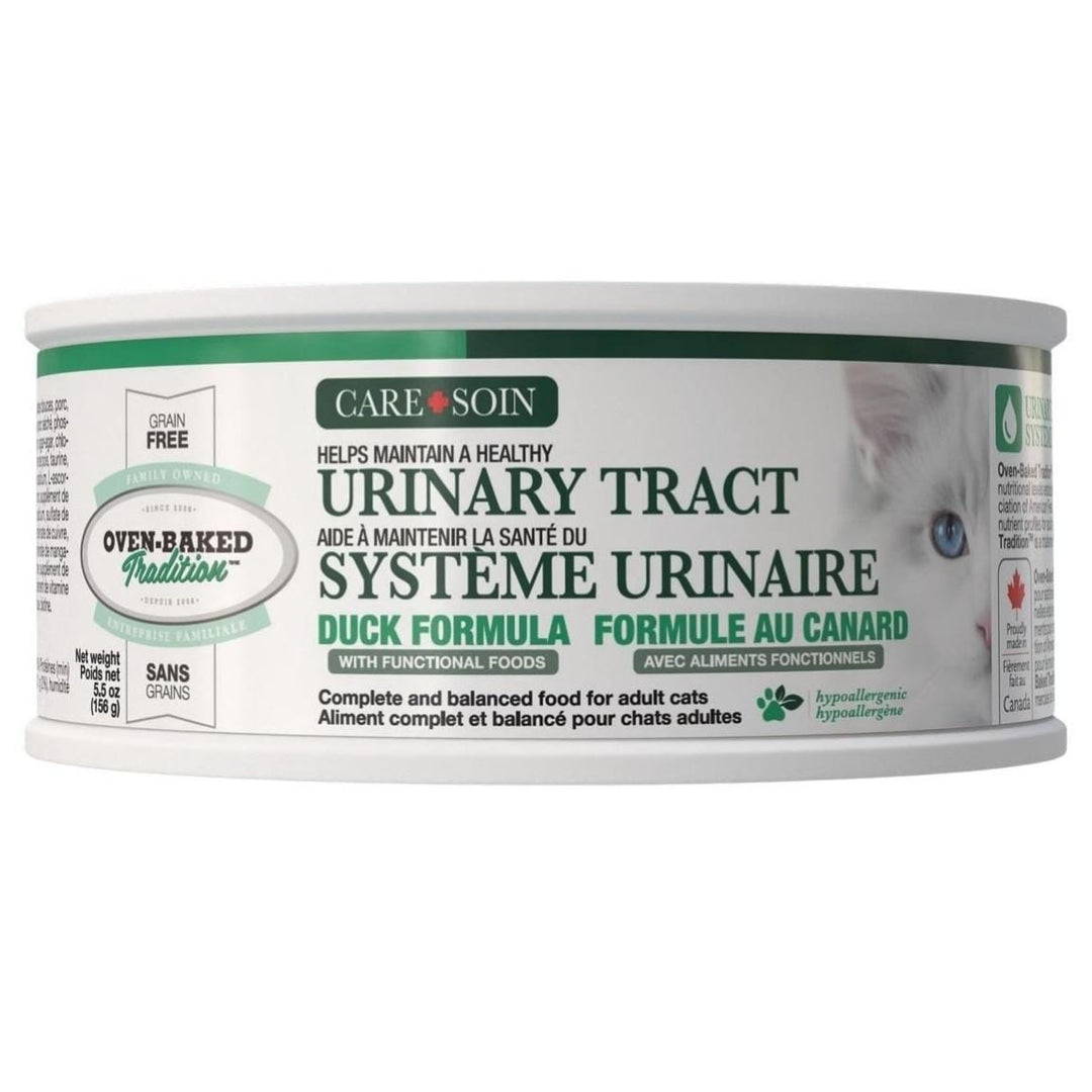 Oven-Baked Tradition - Chat Système Urinaire, Pâté de Canard - Nourriture Humide pour Chats