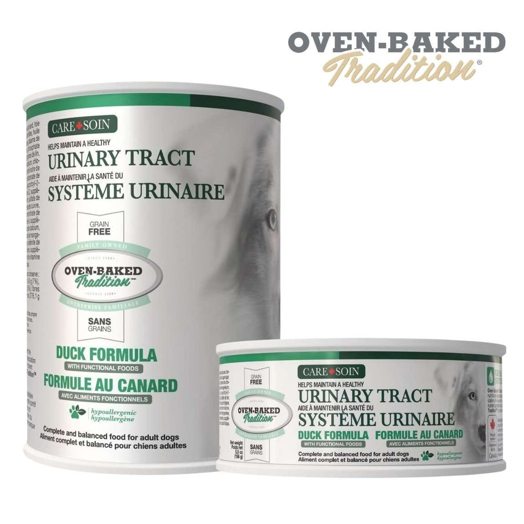 Oven-Baked Tradition Soin - Santé Système Urinaire - Pâté de Canard - Nourriture Humide Sans Grains pour Chiens Adultes