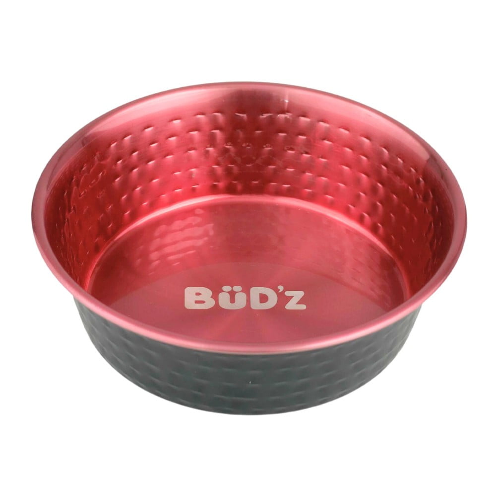 *BUD'Z Bol Inox Intérieur Martelé Rose 32oz