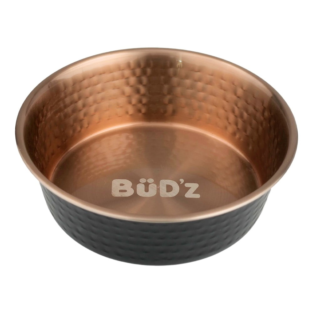 *BUD'Z Bol Inox Intérieur Martelé Cuivre 32oz