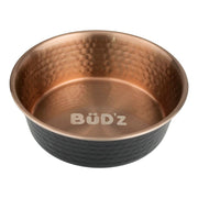 *BUD'Z Bol Inox Intérieur Martelé Cuivre 10oz
