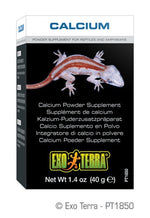 Voir l’image dans la galerie, EXO TERRA Supplément Calcium en Poudre 40g pour Reptiles