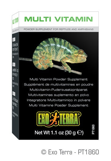 EXO TERRA Supplément Multivitamines en Poudre 30g pour Reptiles