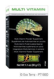 EXO TERRA Supplément Multivitamines en Poudre 30g pour Reptiles