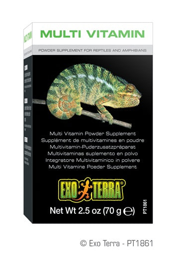 Exo Terra - Multivitamines en Poudre - Supplément pour Reptiles
