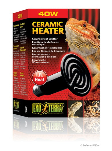 Exo Terra - Émetteur de Chaleur en Céramique - Chauffage pour Terrariums
