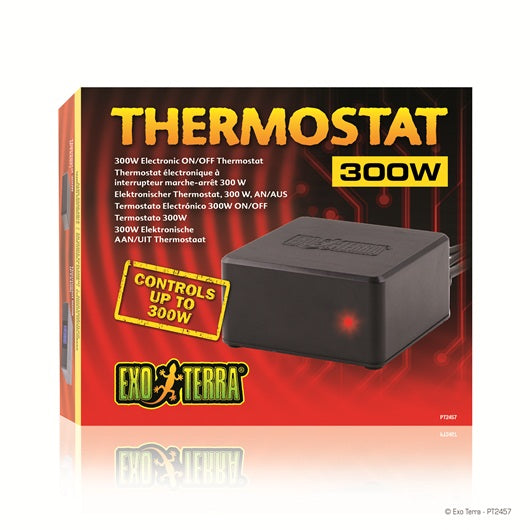 EXO TERRA Thermostat Marche/Arrêt 300W Max pour Reptiles