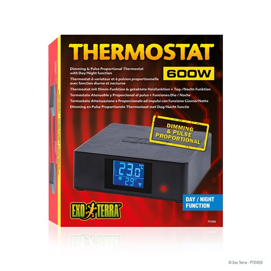 Exo Terra - Thermostat Variateur avec Minuterie Jour/Nuit - Chauffage pour Terrariums