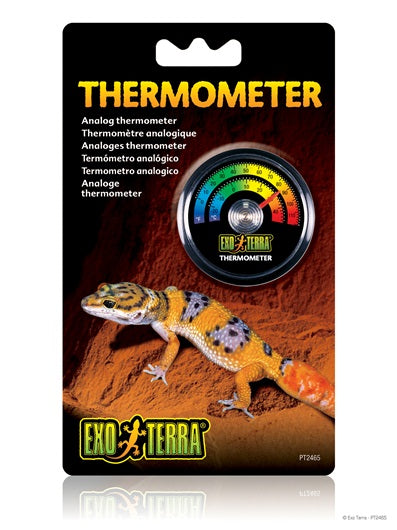 Exo Terra - Thermomètre Analogique - Accessoire pour Terrariums