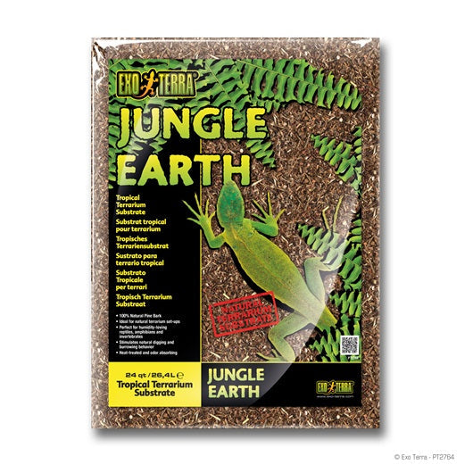 Exo Terra - Terre de Jungle Jungle Earth - Substrat pour Terrariums