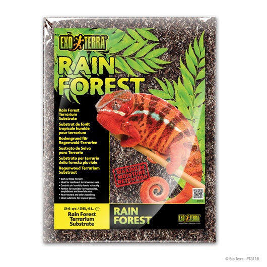 Exo Terra - Forêt Tropicale Rain Forest - Substrat pour Terrariums