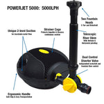 Voir l’image dans la galerie, Laguna - Pompe Équipée PowerJet - Pompe à Fontaine pour Bassins