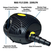Laguna - Pompe Filtrante Max-Flo - Pompe pour Bassins