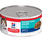 Hill's Science Diet - Chat Sénior 7+ Pâté de Thon - Nourriture Humide pour Chats