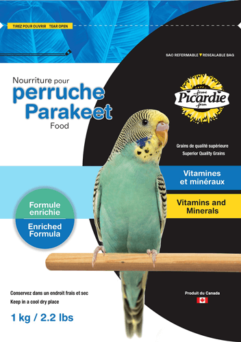 PICARDIE Nourriture Perruche Vitaminé 1kg