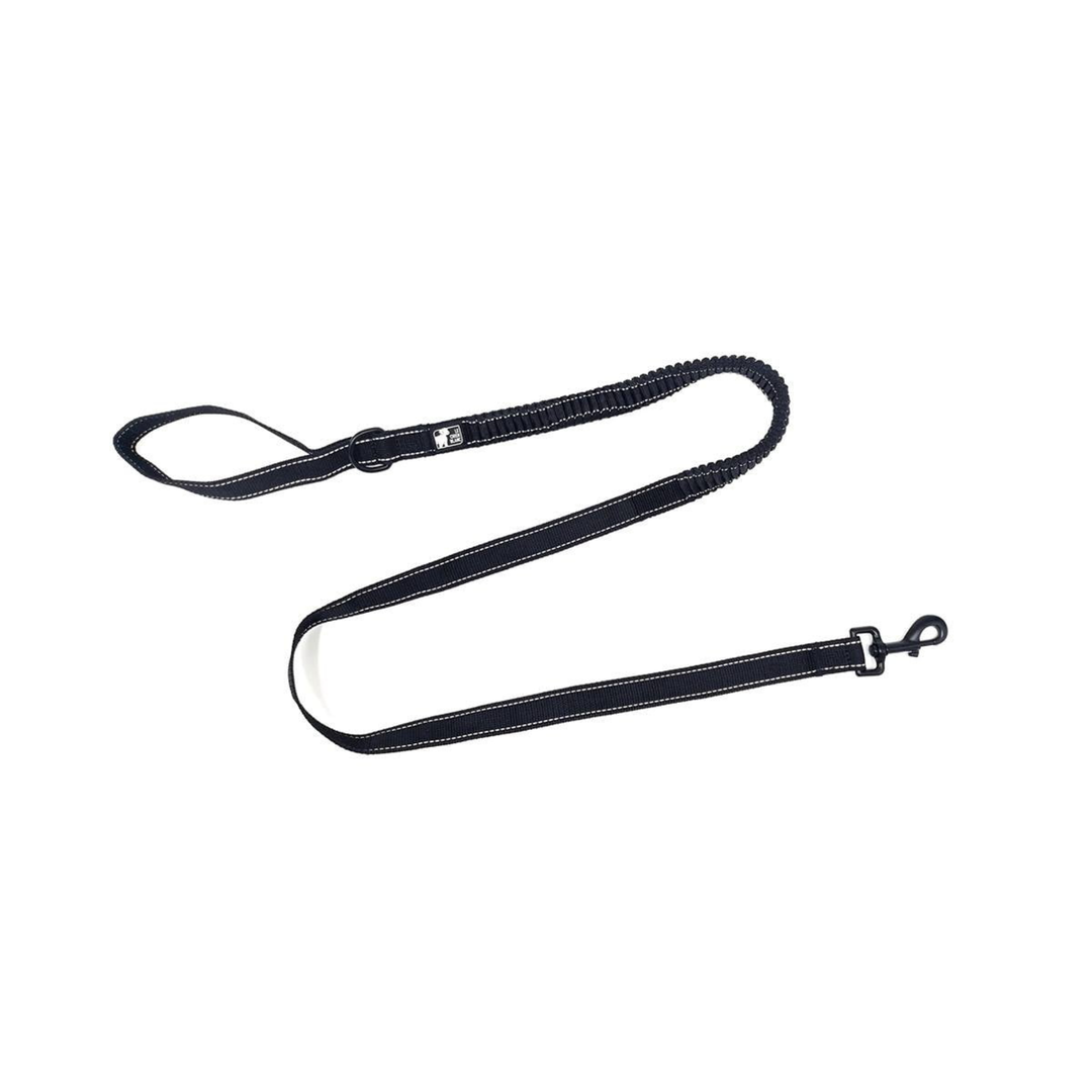 CHIEN BLANC Laisse Bungee 60" Noir