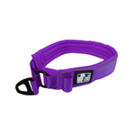 Voir l’image dans la galerie, CHIEN BLANC Collier Paddé Mauve 2XL