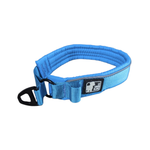 Voir l’image dans la galerie, CHIEN BLANC Collier Paddé Bleu 3XL