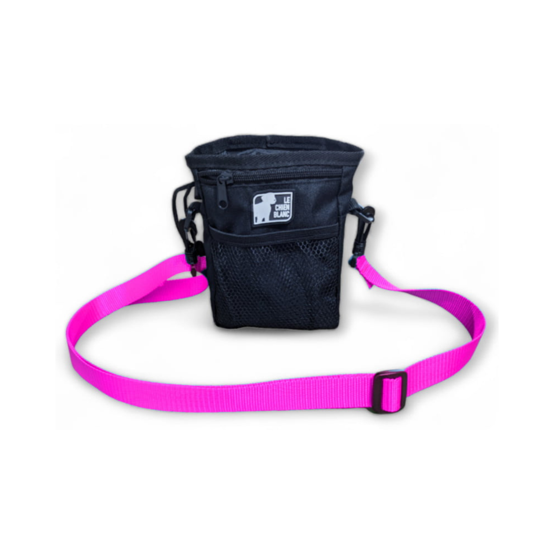 CHIEN BLANC Volt Sac à Gâteries Rose