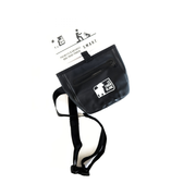 CHIEN BLANC Pochette Smart Noir