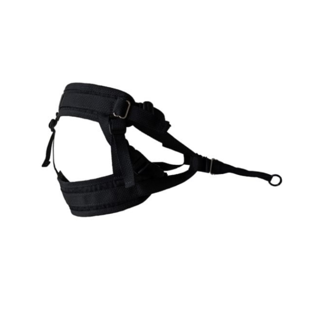 CHIEN BLANC Ceinture Double Traction L/XL Noir