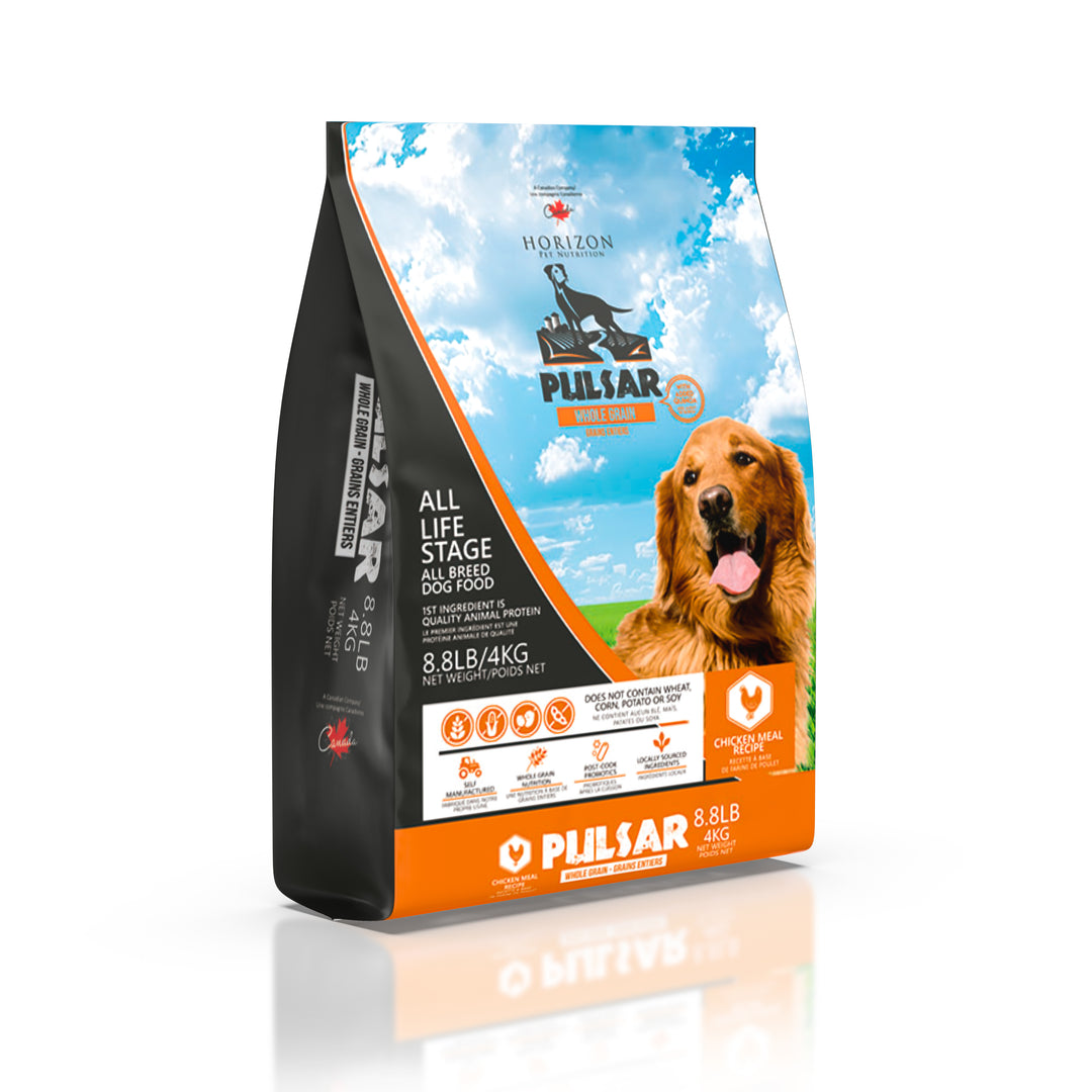 HORIZON PULSAR GRAINS ENTIERS Chien Poulet 4kg