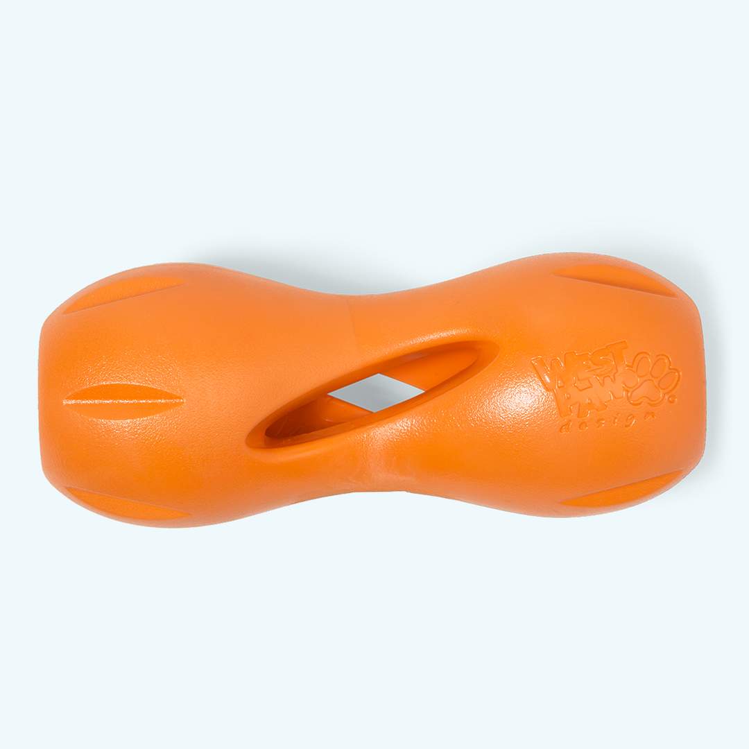 WEST PAW Jouet Chien Zogoflex Qwizl Orange L