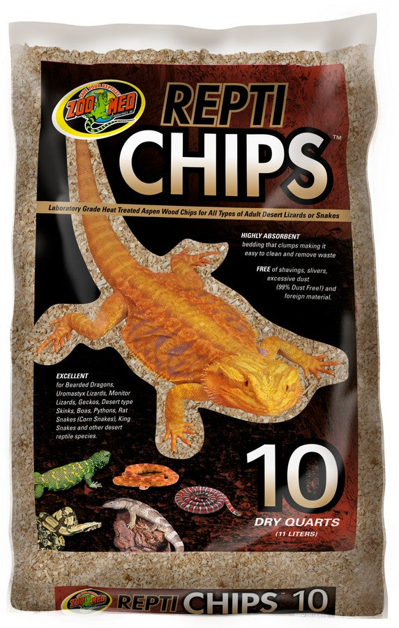 ZOO MED ReptiChips 10qt pour Reptiles