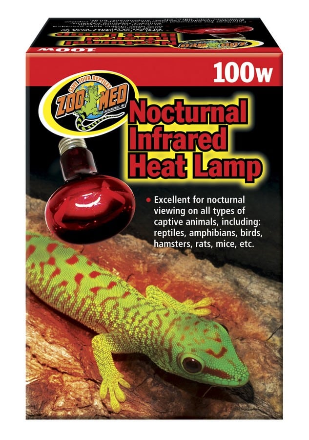ZOO MED Lampe Infrarouge 100W pour Reptiles