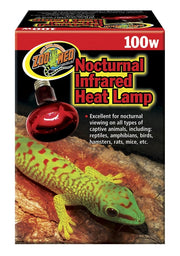ZOO MED Lampe Infrarouge 100W pour Reptiles