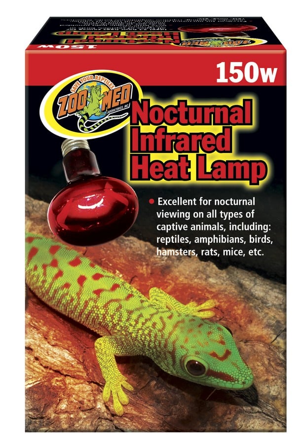ZOO MED Lampe Infrarouge 150W pour Reptiles