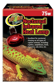 ZOO MED Lampe Infrarouge 75W pour Reptiles