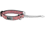 Voir l’image dans la galerie, RCP Collier Dressage Motif L Rouge Rebelle