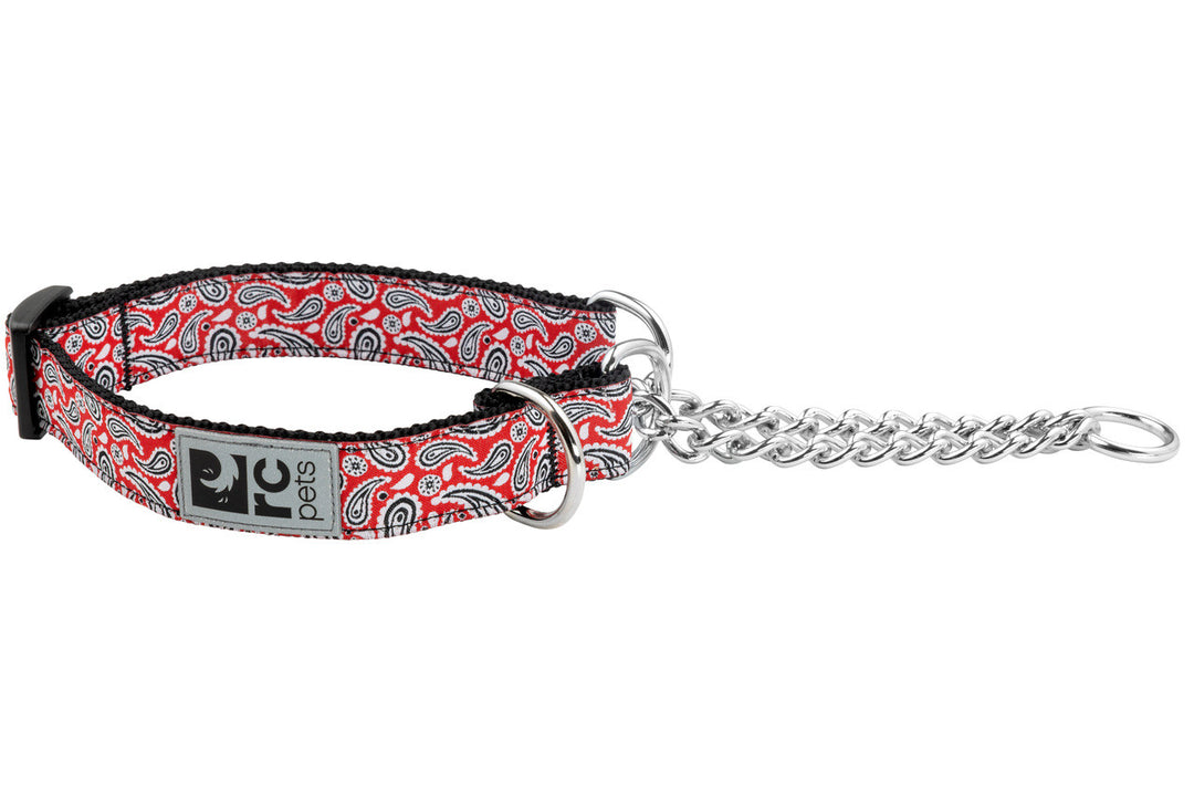 RCP Collier Dressage Motif L Rouge Rebelle
