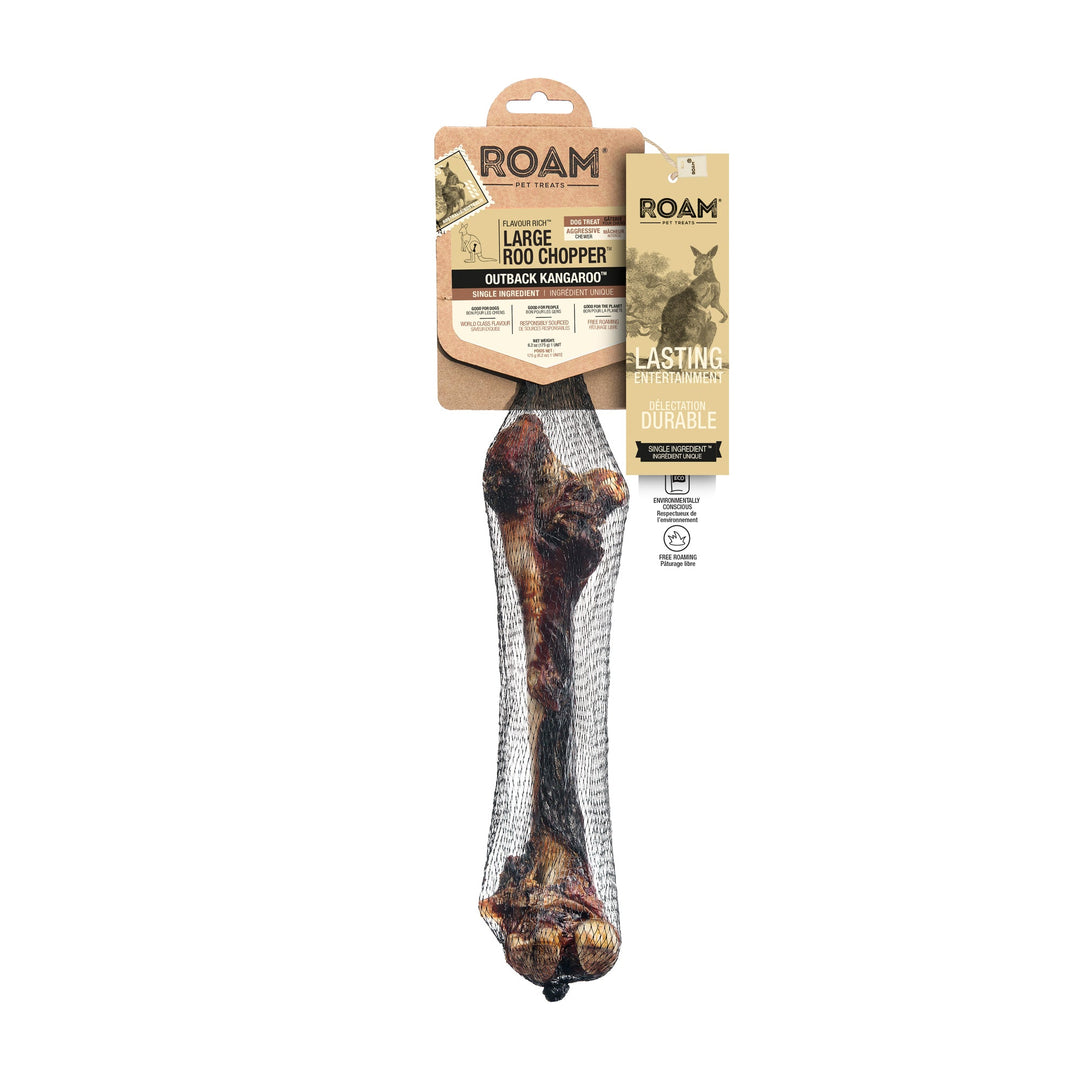 Roam - Os Roo Chopper, Kangourou de l’Outback - Gâteries Naturelles pour Chiens