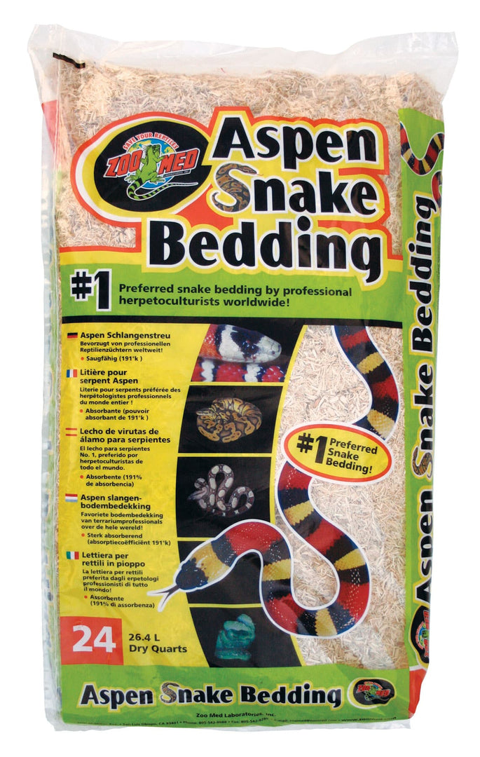 ZOO MED Literie d'Aspen pour Serpent 24 Pintes pour Reptiles