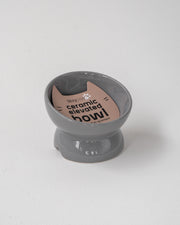 DEXYPAWS Chat Bol Surélevé 7oz Gris