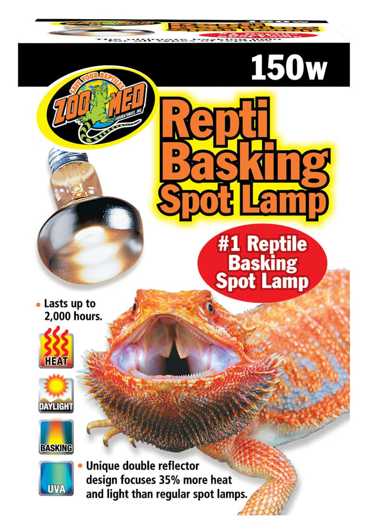 ZOO MED Lampe pour se Prélasser 150W pour Reptiles