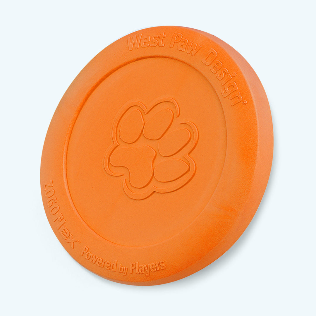 WEST PAW Jouet Chien Zogoflex Zisc Orange S